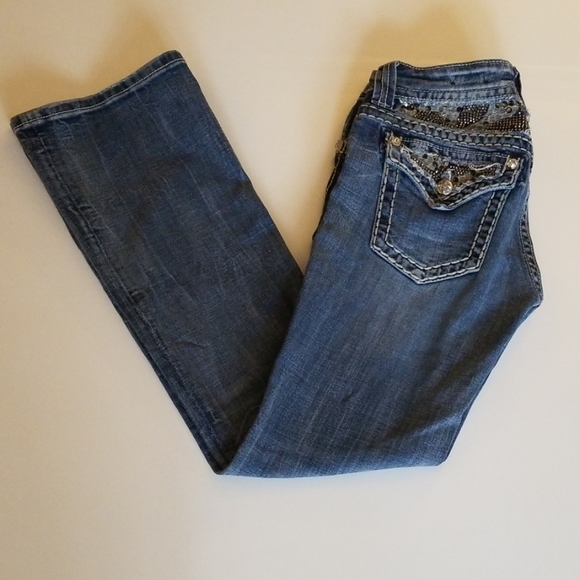 Miss Me Boot Cut Jeans - Picture 2 of 7